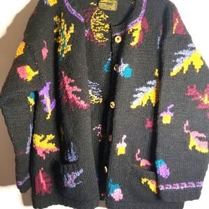 Vintage Galapagos Collection Heavy Wool Sweater